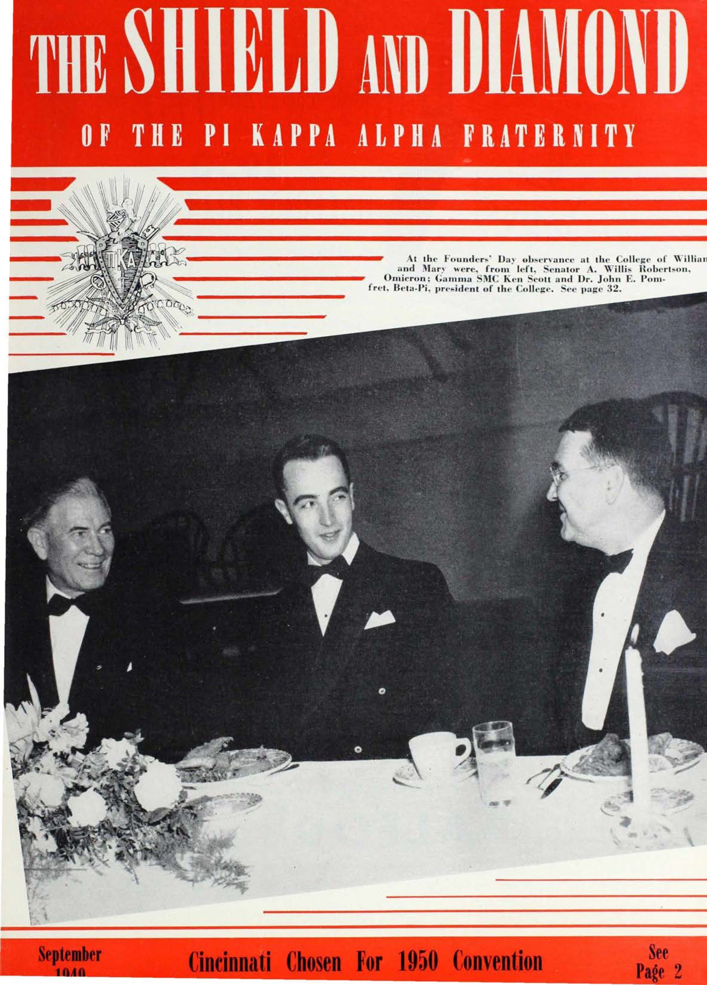 Shield and Diamond, Vol. 59, No. 1, September 1949